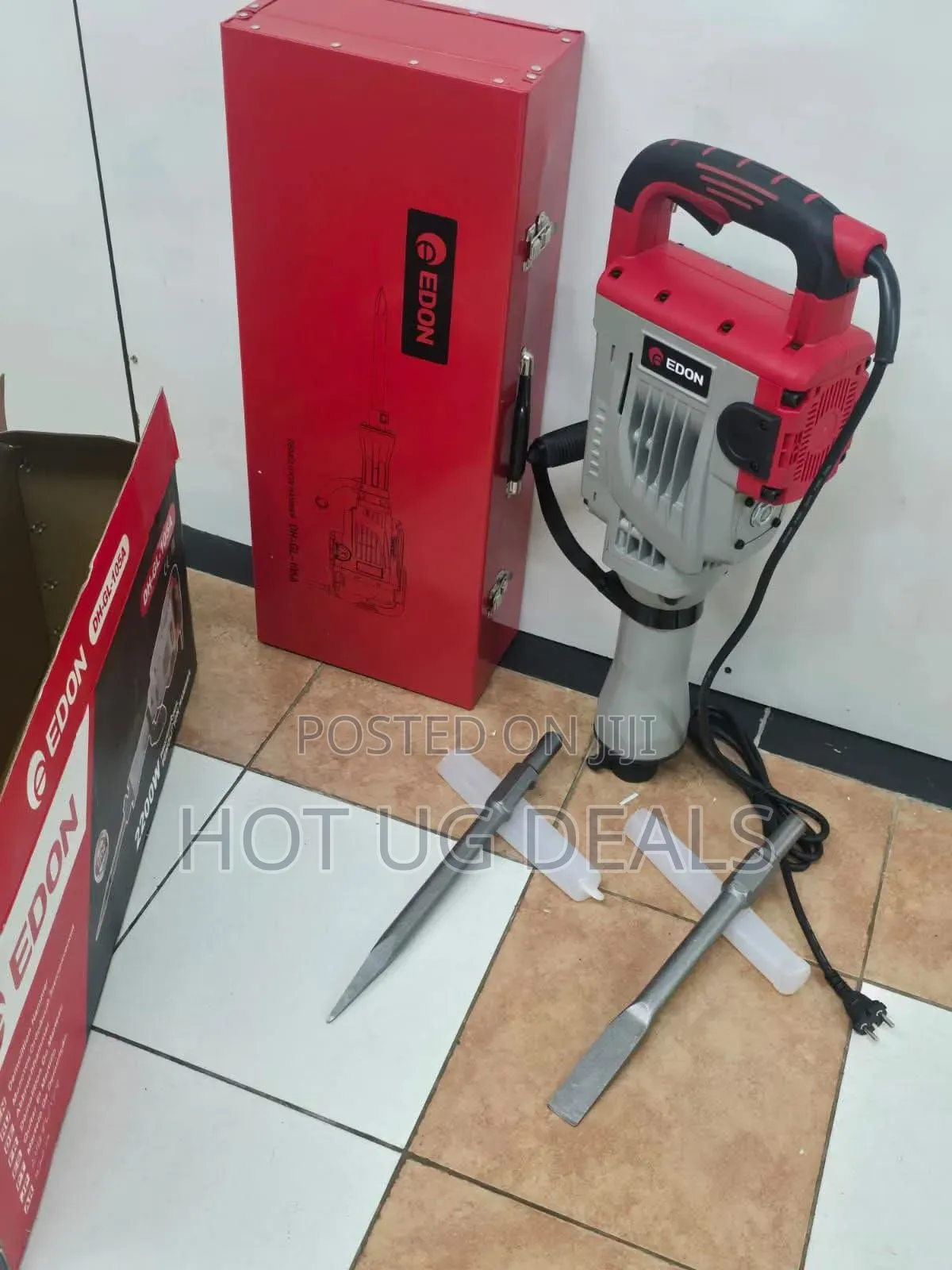 Edon Demolition Jack Hammer Electric Concrete Breaker Punch Drill