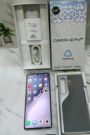 New Tecno Camon 40 Pro 5G 256 GB Gray