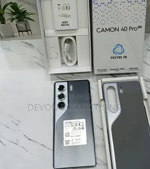 New Tecno Camon 40 Pro 5G 256 GB Gray