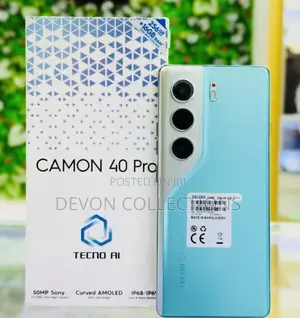 New Tecno Camon 40 Pro 5G 256 GB Green