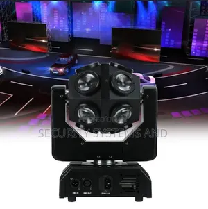 4 in 1 Round Moving Head With 12 Led Beam Lights With Many Colurs