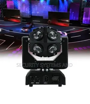 4 in 1 Round Moving Head With 12 Led Beam Lights With Many Colurs