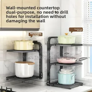 4-Tier Adjustable Kitchen Cookware Organizer