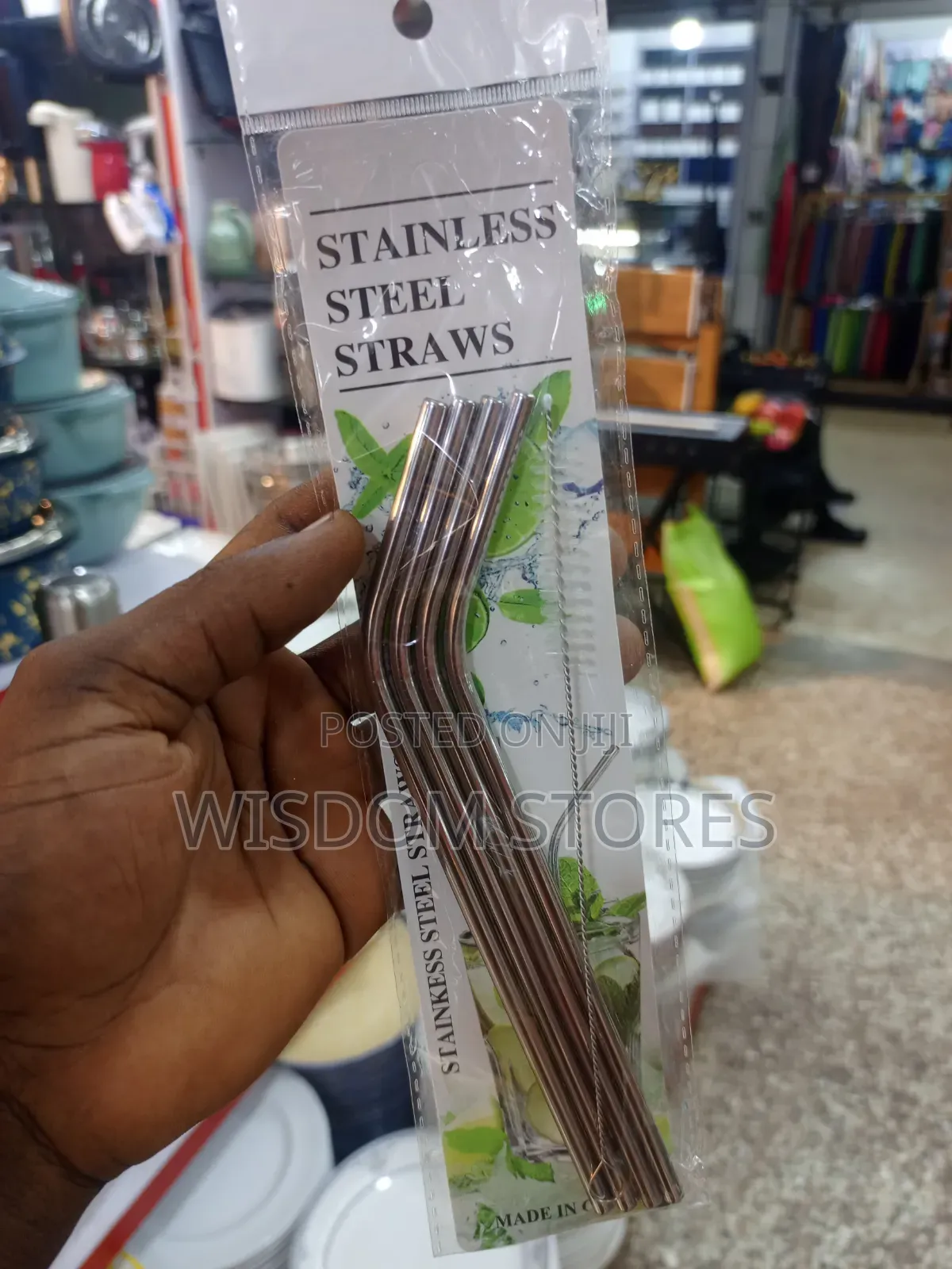 Reusable Stainless Steel Drinking Straws