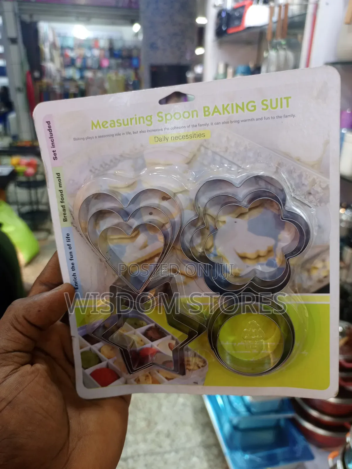 12-Piece Stainless Steel Cookie Cutter Set.