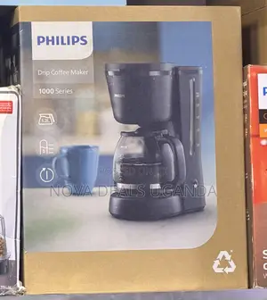 Philips Drip Coffee Maker - 1.2 Liter Capacity, Up to 10 Coffee Cups