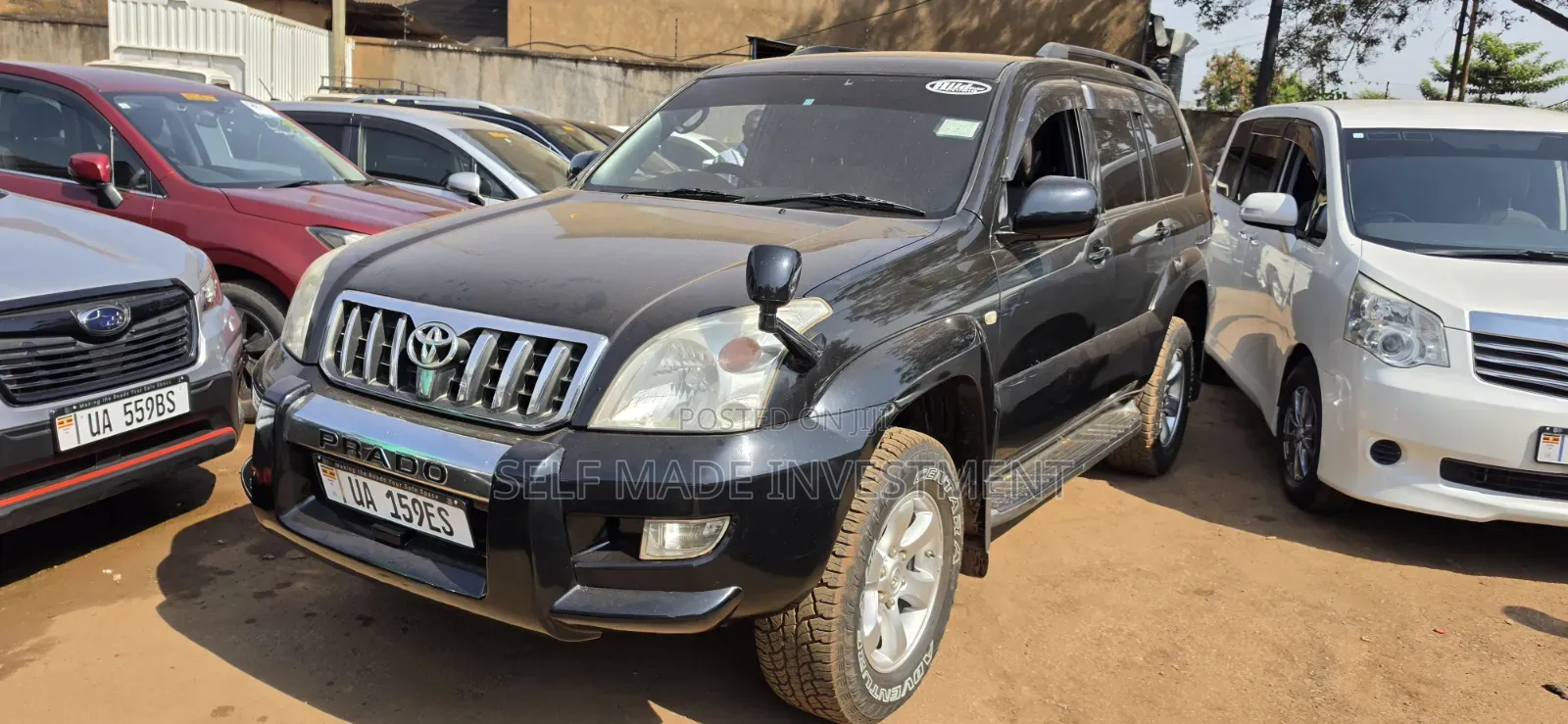 Toyota Land Cruiser Prado 2008 Black