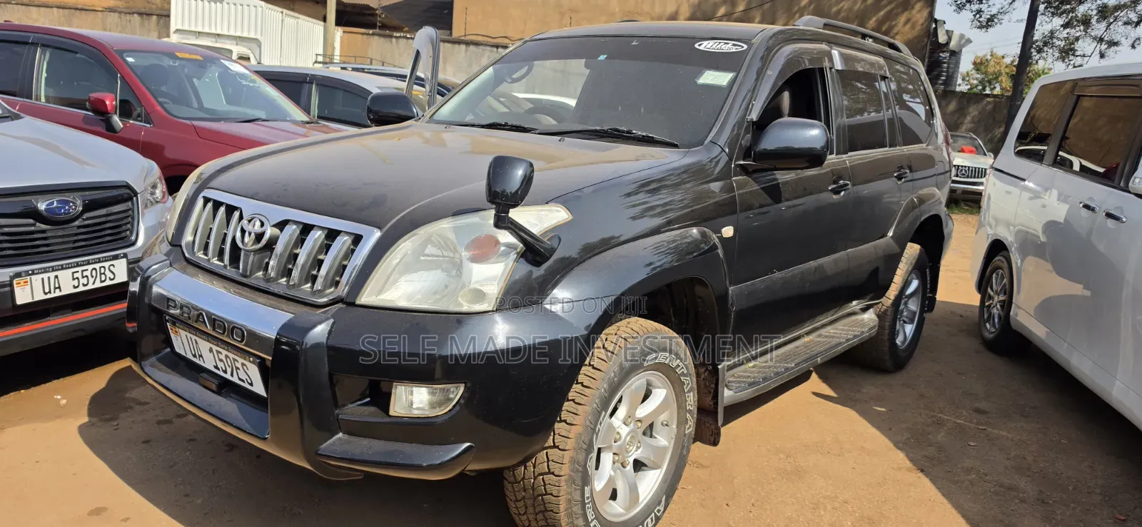 Toyota Land Cruiser Prado 2008 Black