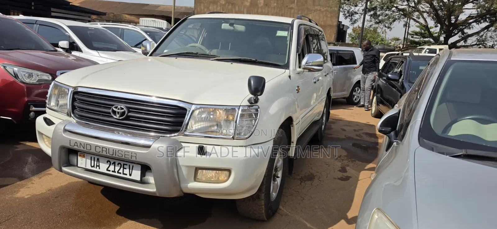 Toyota Land Cruiser 2002 White