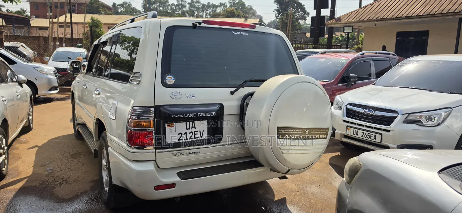 Toyota Land Cruiser 2002 White