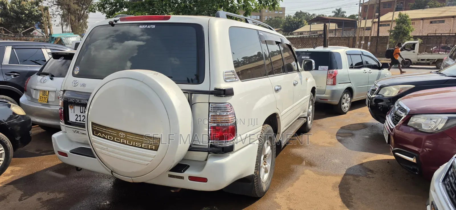 Toyota Land Cruiser 2002 White