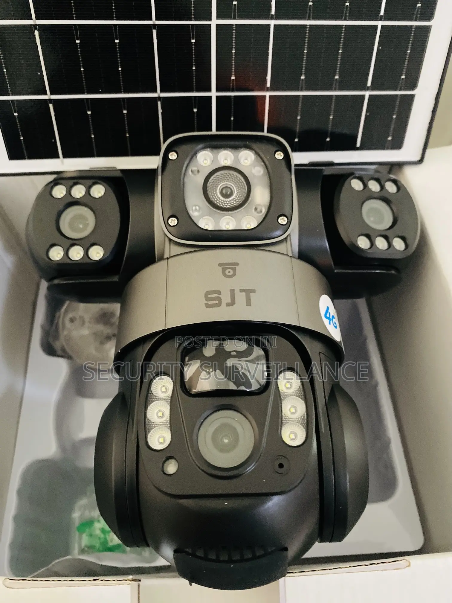 CCTV Wireless Solar Camera (3 Lenses)