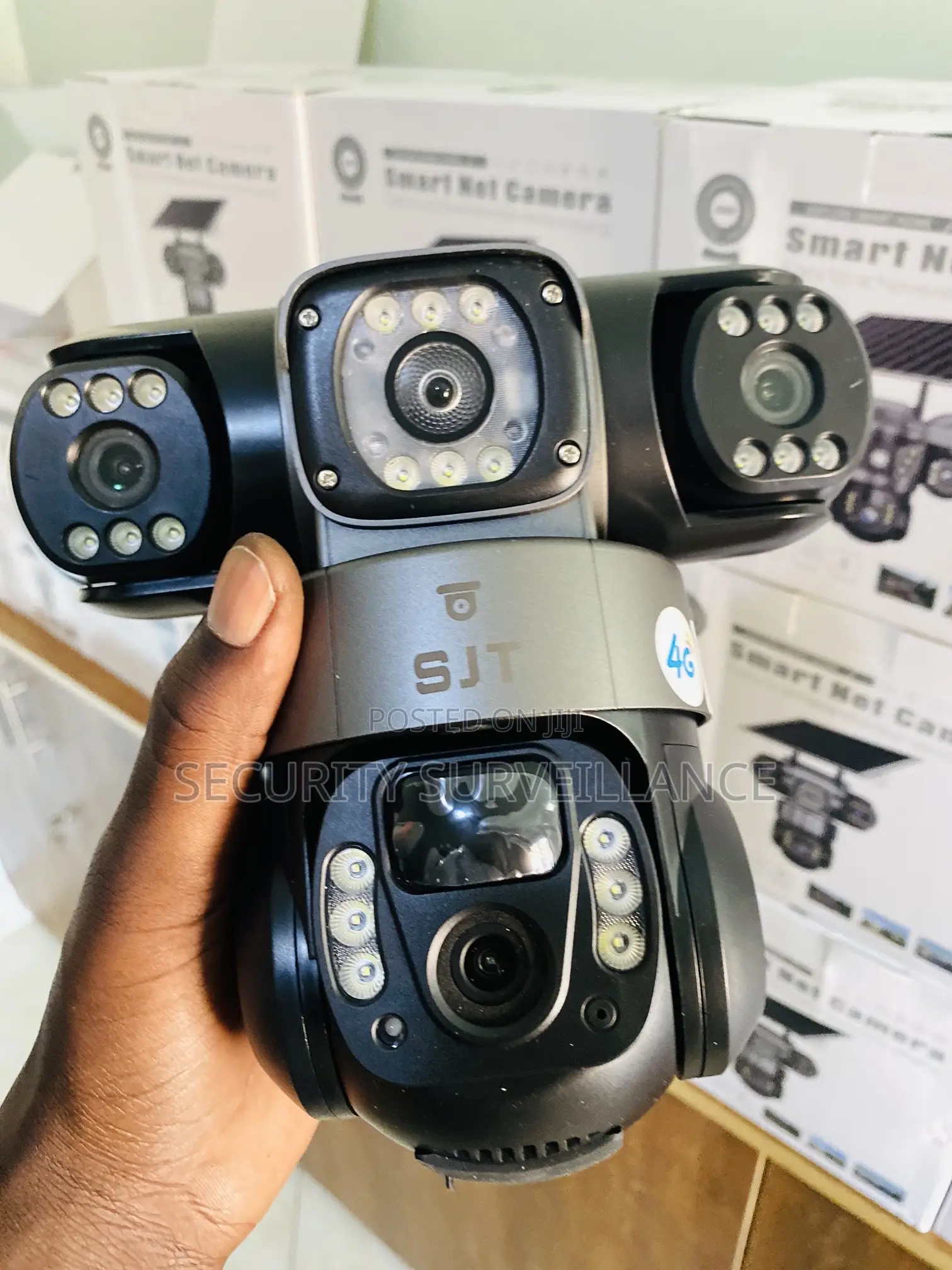 CCTV Wireless Solar Camera (3 Lenses)