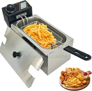3l Electric Deep Fryer, 2000w With Adjustable Temperature Control