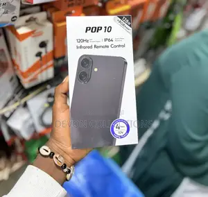 New Tecno Pop 10 128 GB Silver