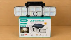 Aerbes Ab-Ta141 120 Led Solar Motion Sensor Security Light