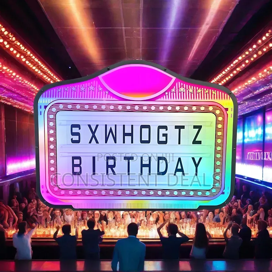 Vip Bottle Service Sign, Bottle Presenter
