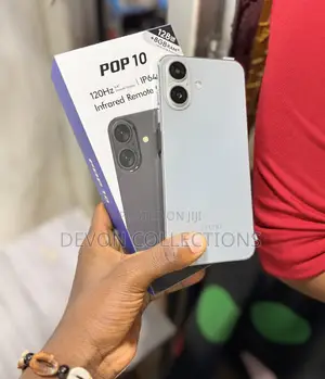 New Tecno Pop 10 128 GB Silver
