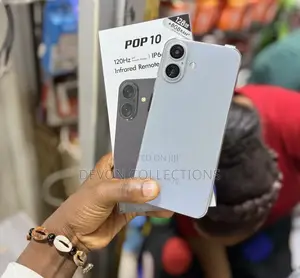New Tecno Pop 10 128 GB Silver