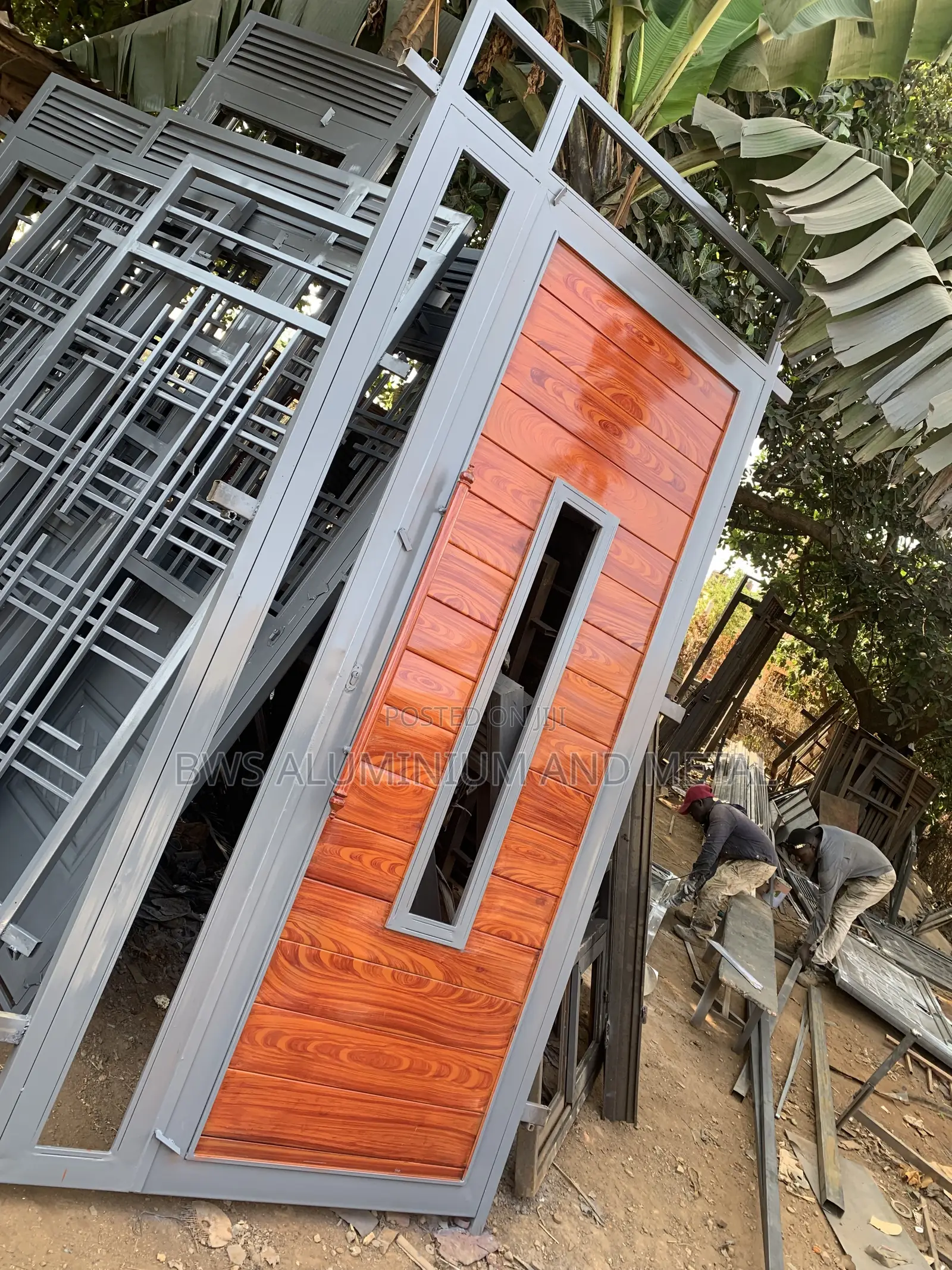 Backdoor in Mahogany Design