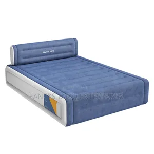 Inflatable Comfort Air Mattress With Headboard