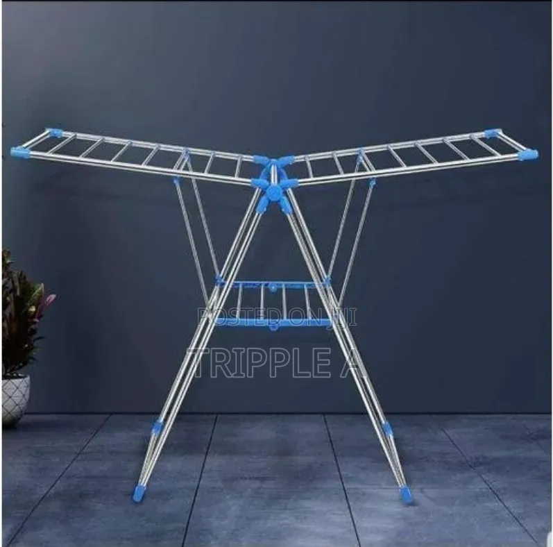 Plantex Stainless Steel Foldable Cloth Drying Rack