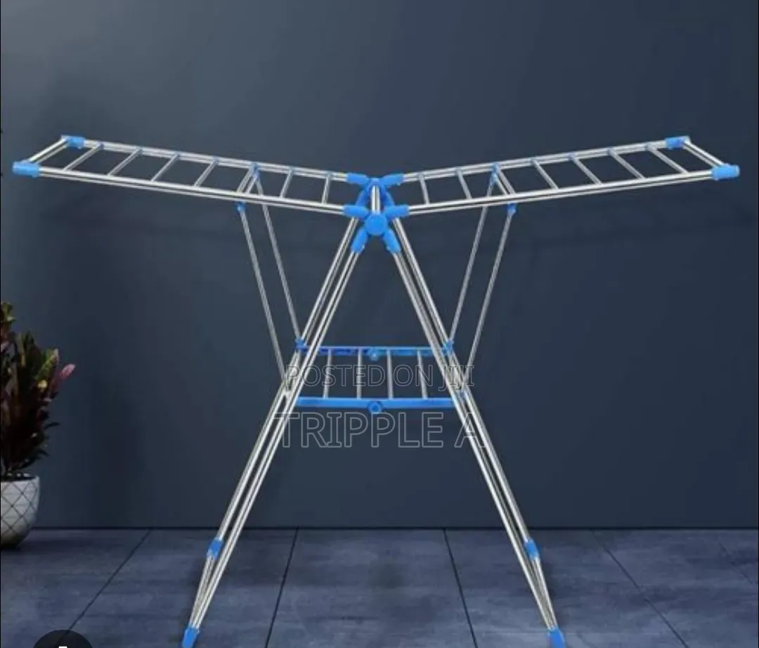 Plantex Stainless Steel Foldable Cloth Drying Rack
