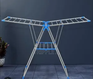 Plantex Stainless Steel Foldable Cloth Drying Rack
