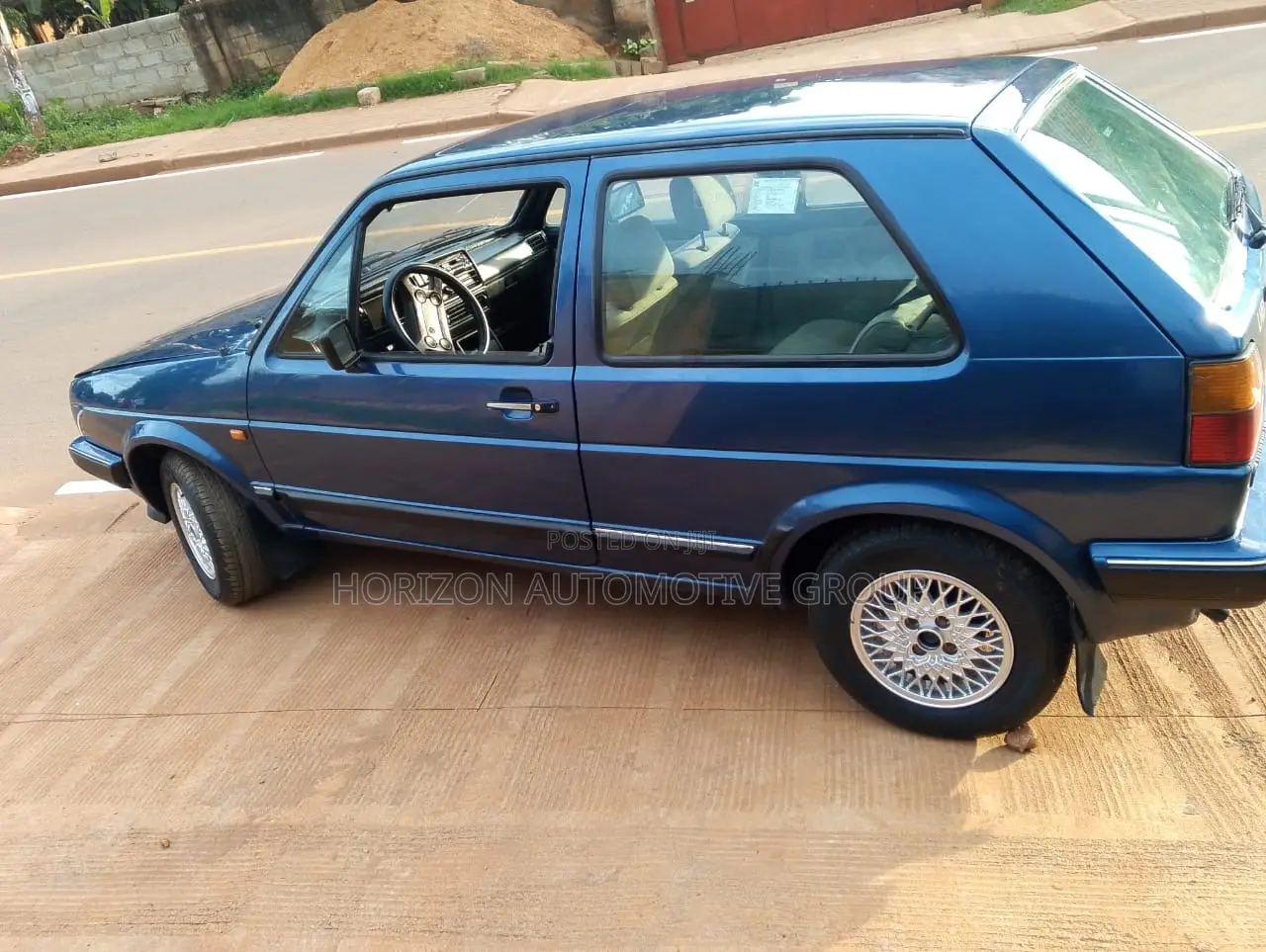 Volkswagen Golf 1987 Blue