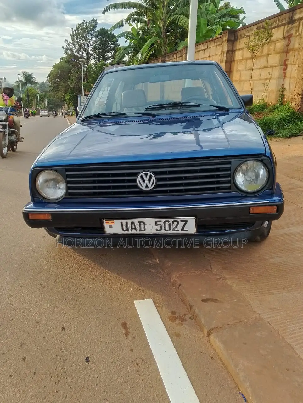 Volkswagen Golf 1987 Blue