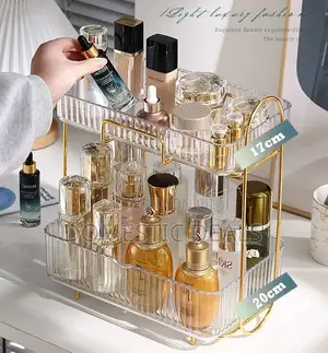 2-Tier Bathroom Organizer Countertop,Vanity Organizer