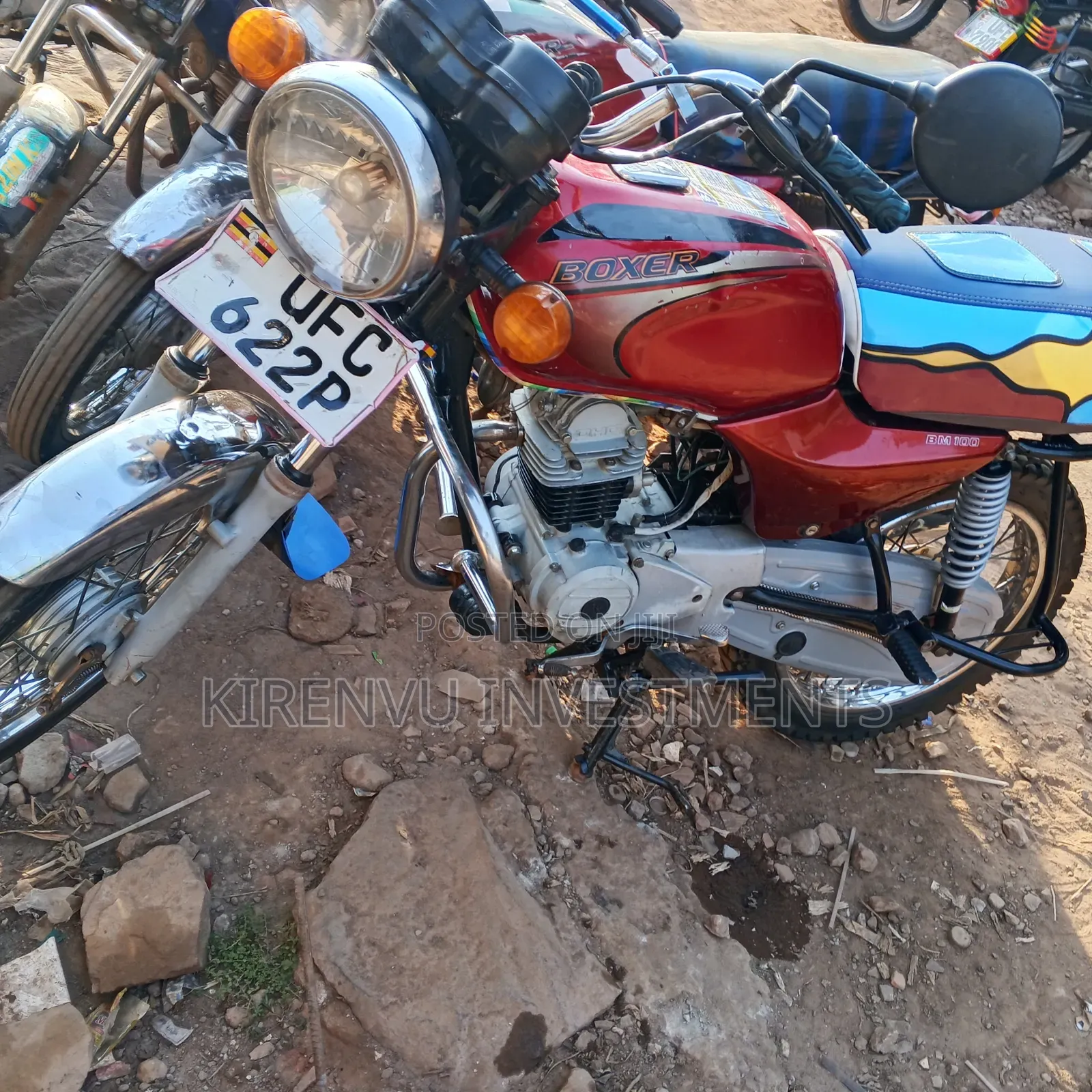 Bajaj Boxer 100 2018 Red