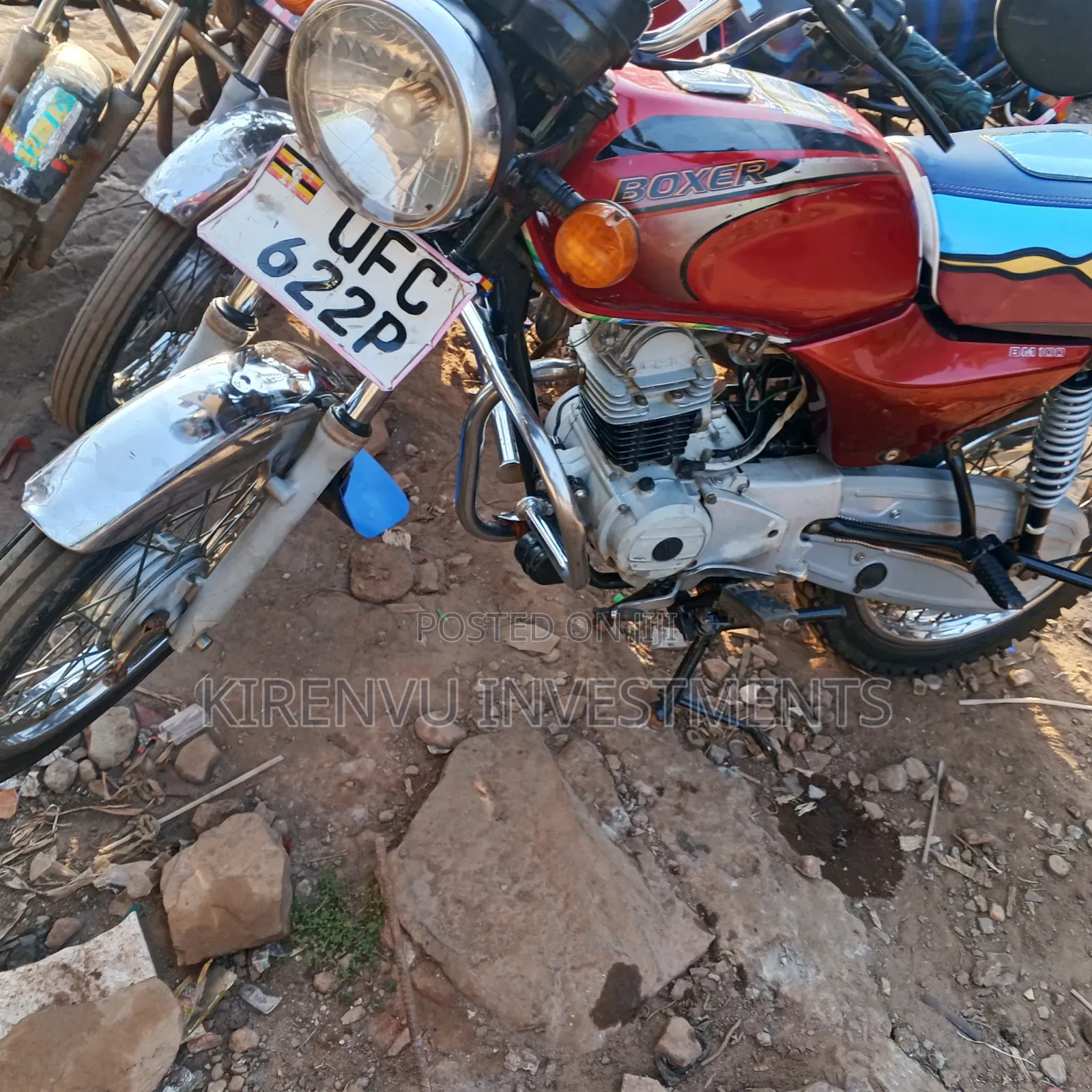 Bajaj Boxer 100 2018 Red