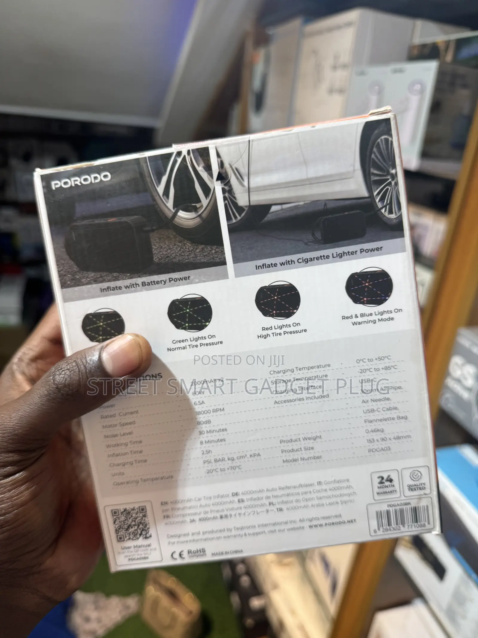 Powerology Sentra Dash Camera With 3lenses Rear Camera