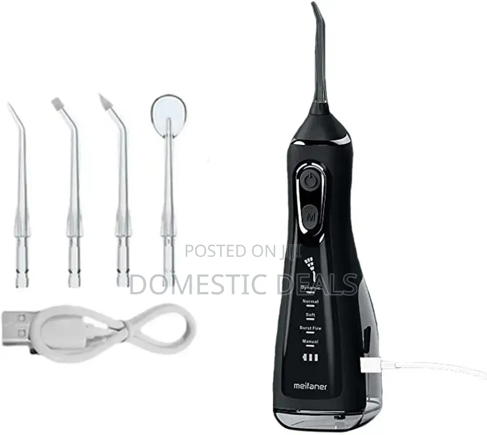 Portable Cordless Water Flosser for Teeth Cleaning