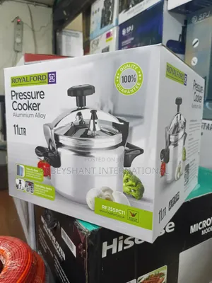 Royalford 11l Aluminum Alloy Pressure Cooker