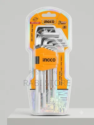 9-Piece Hex Key Set