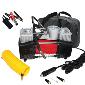 Portable Car Air Compressor Tire Inflator for Soccer Balls,Bikes