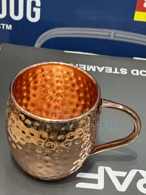 Premium Hammered Copper Moscow Mule Cocktail Mug