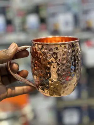 Premium Hammered Copper Moscow Mule Cocktail Mug