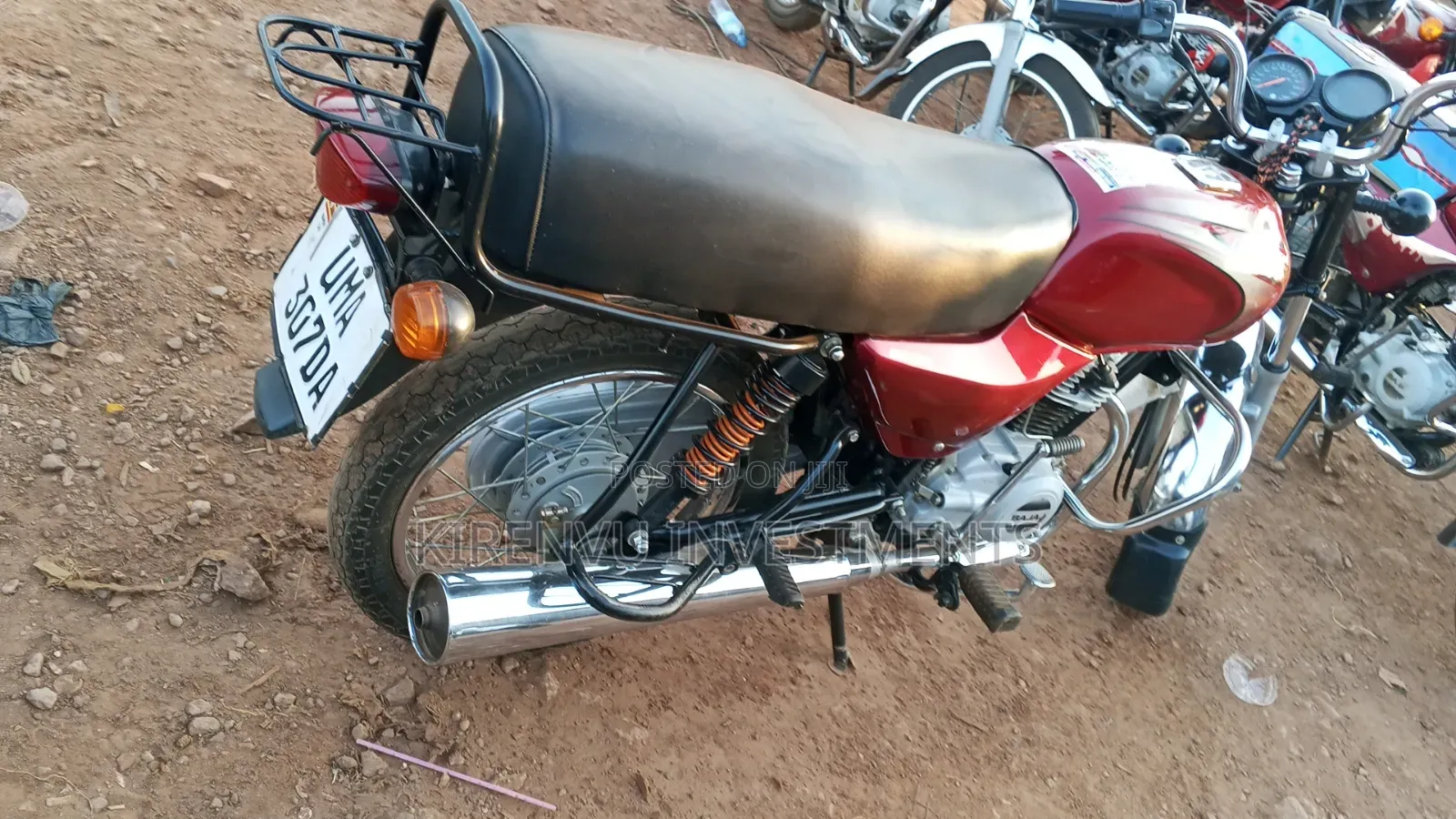 Bajaj Boxer 100 2020 Red