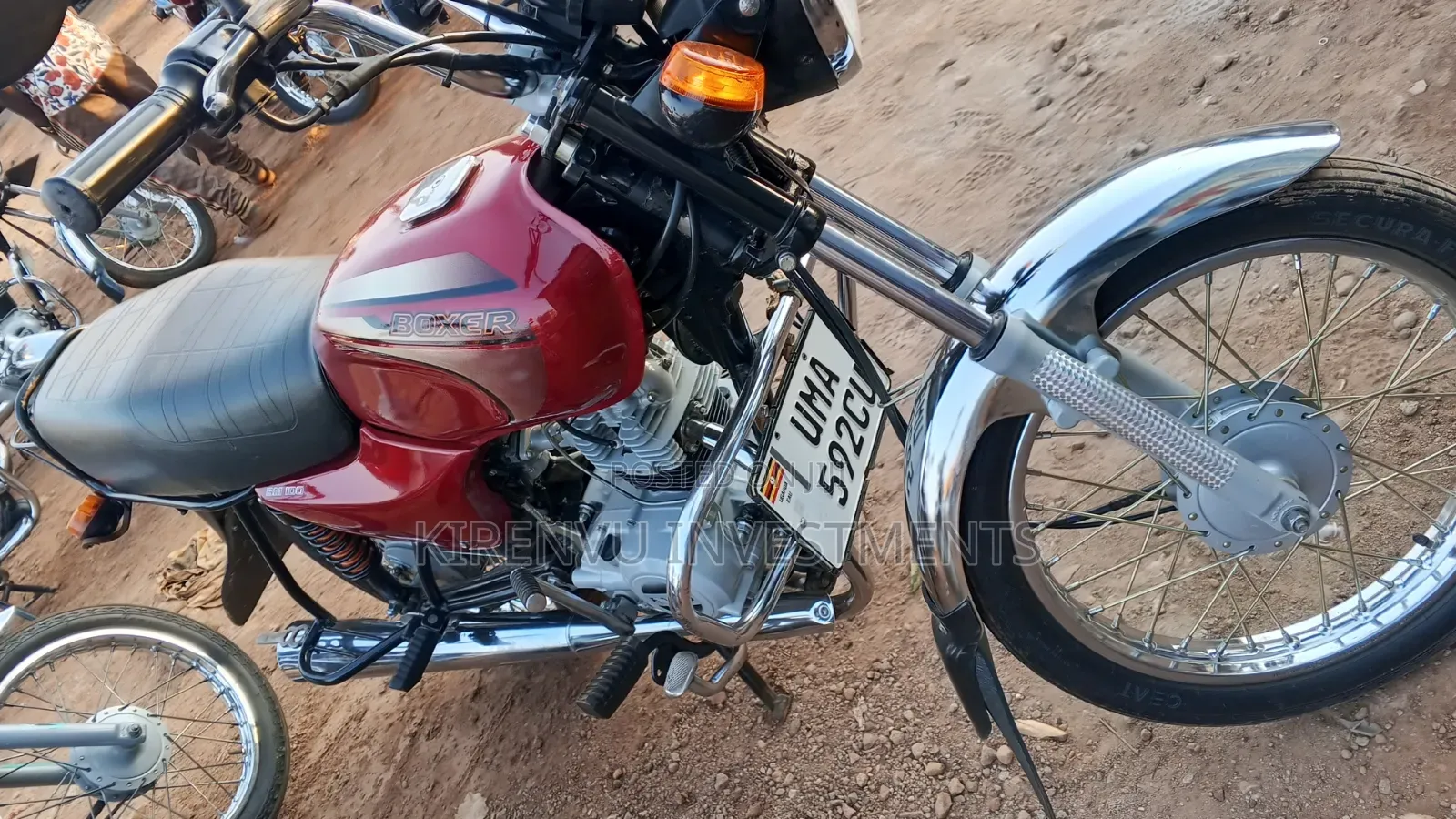 Bajaj Boxer 100 2021 Red