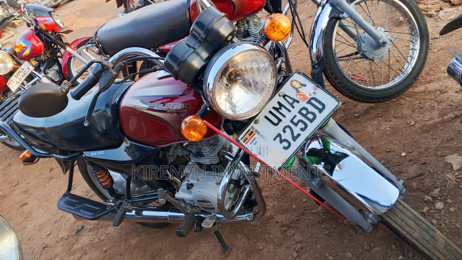 Bajaj Boxer 100 2021 Red
