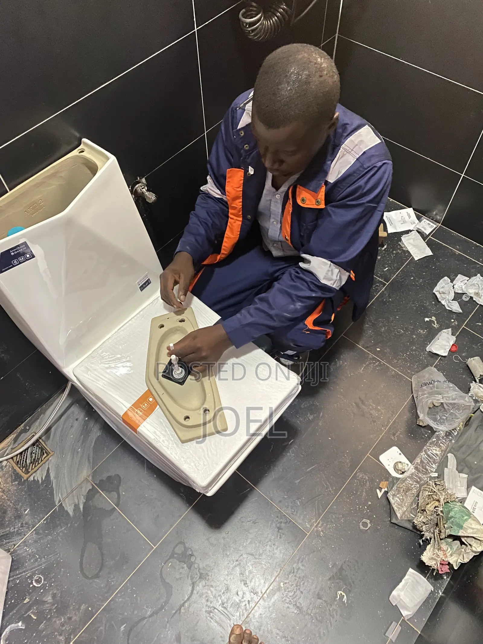Toilet Seat Installation