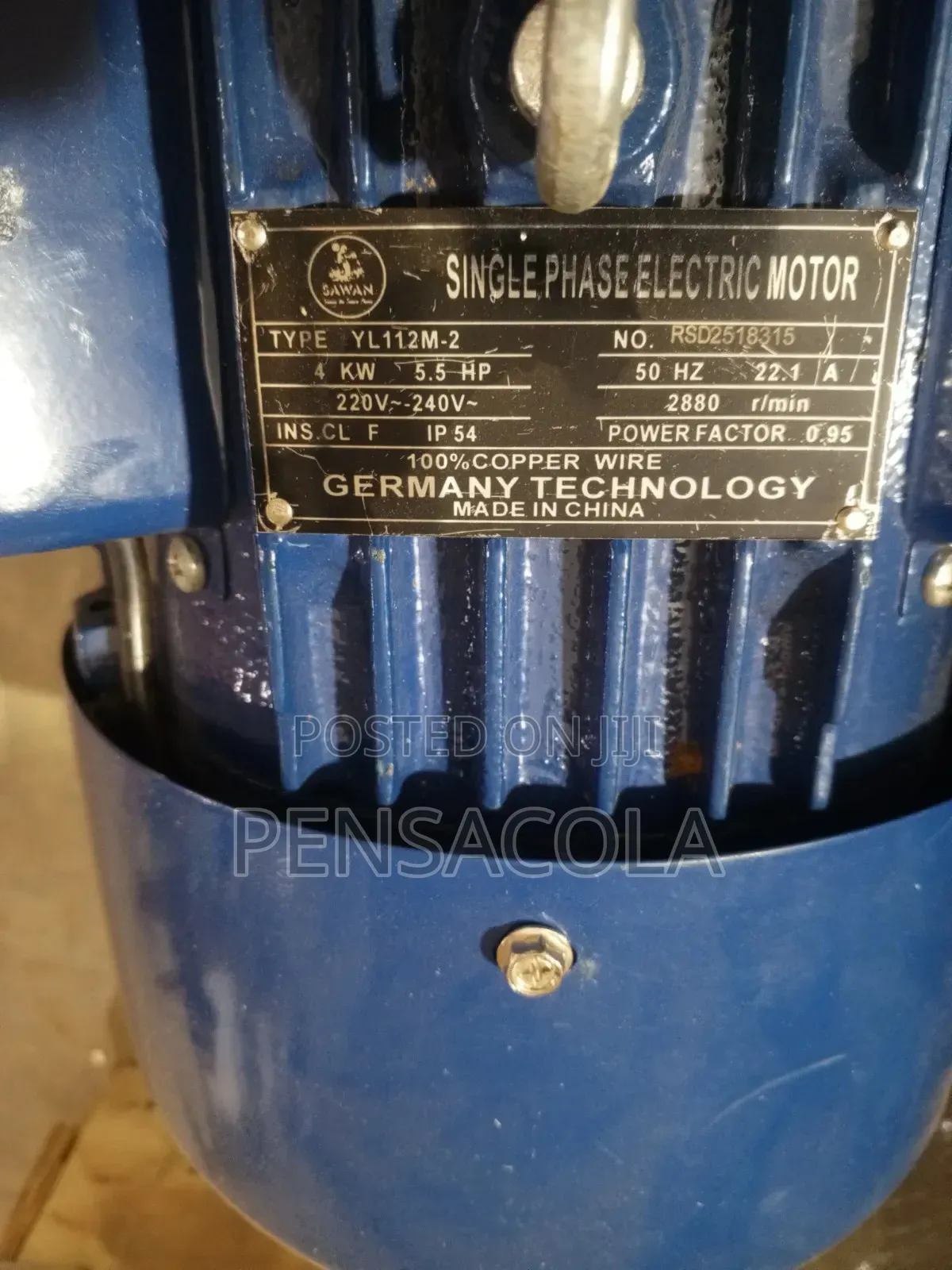 5.5 Hp High Speed Motor