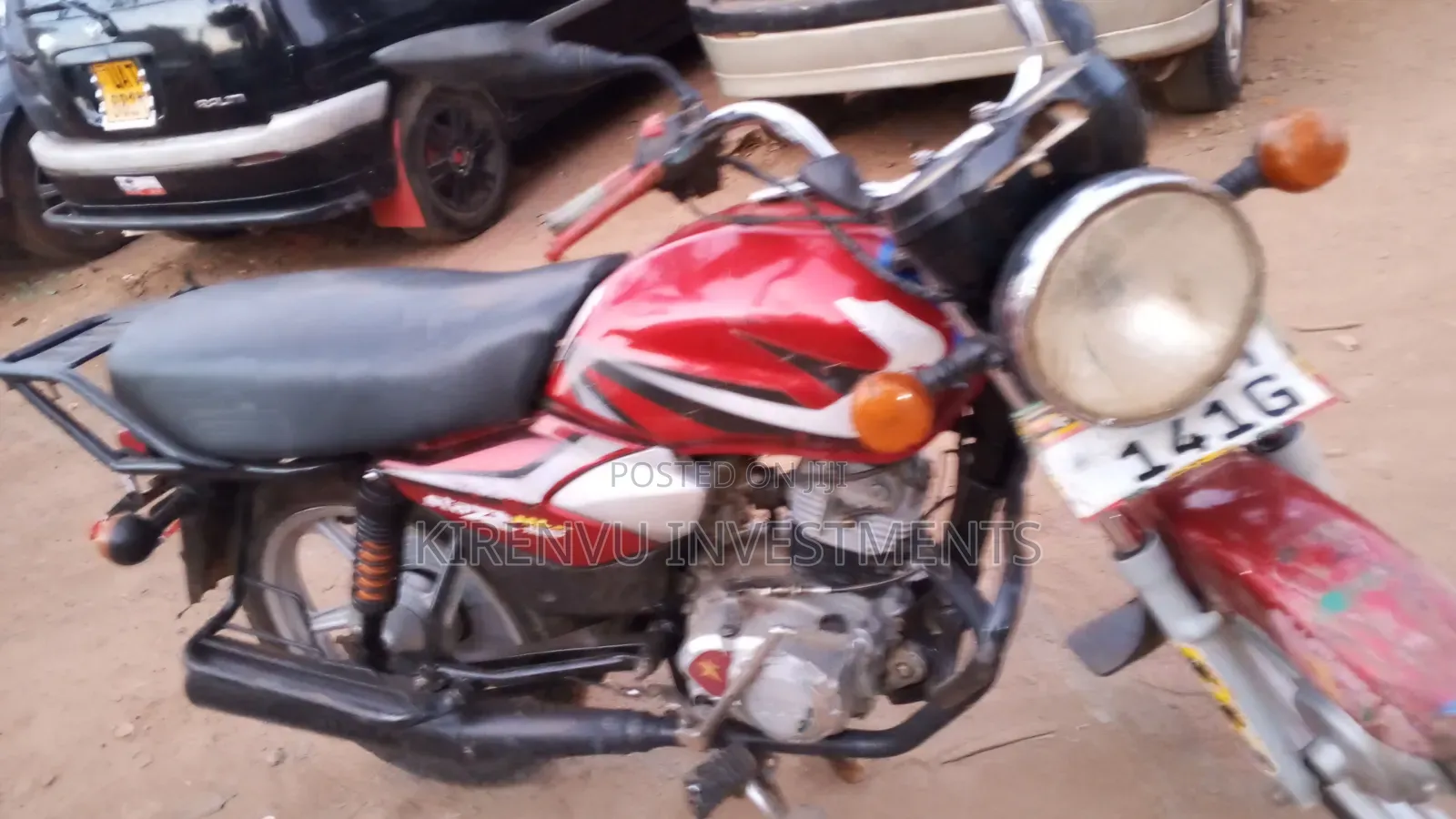 TVS HLX 125 2018 Red
