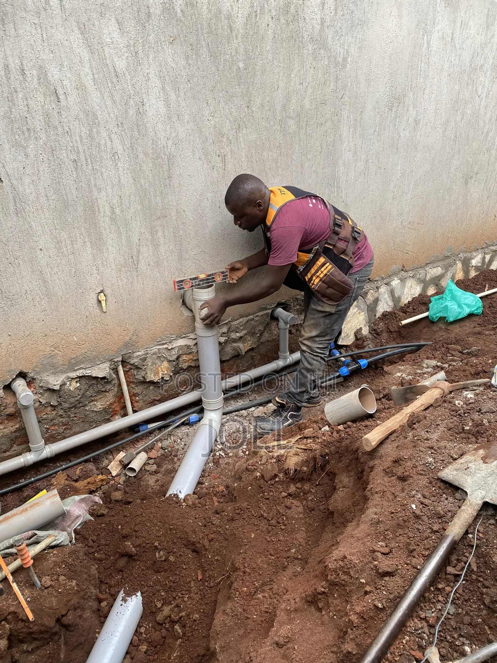 Drainage Systems Installing