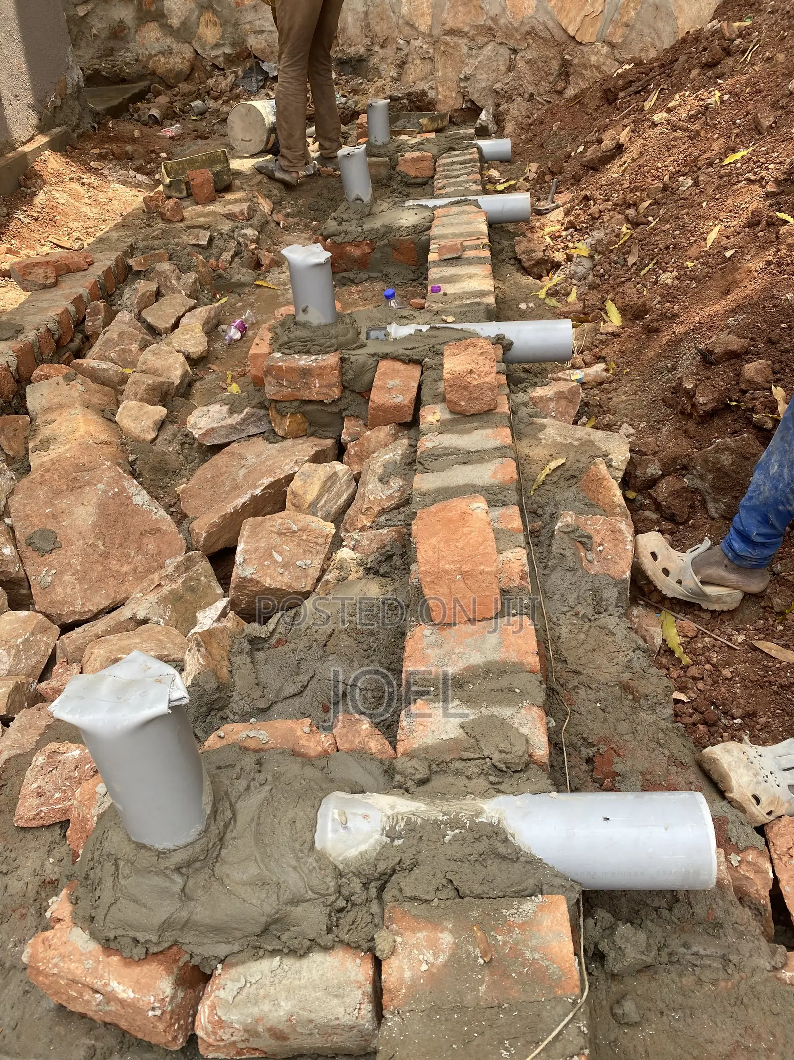 Drainage Systems Installing