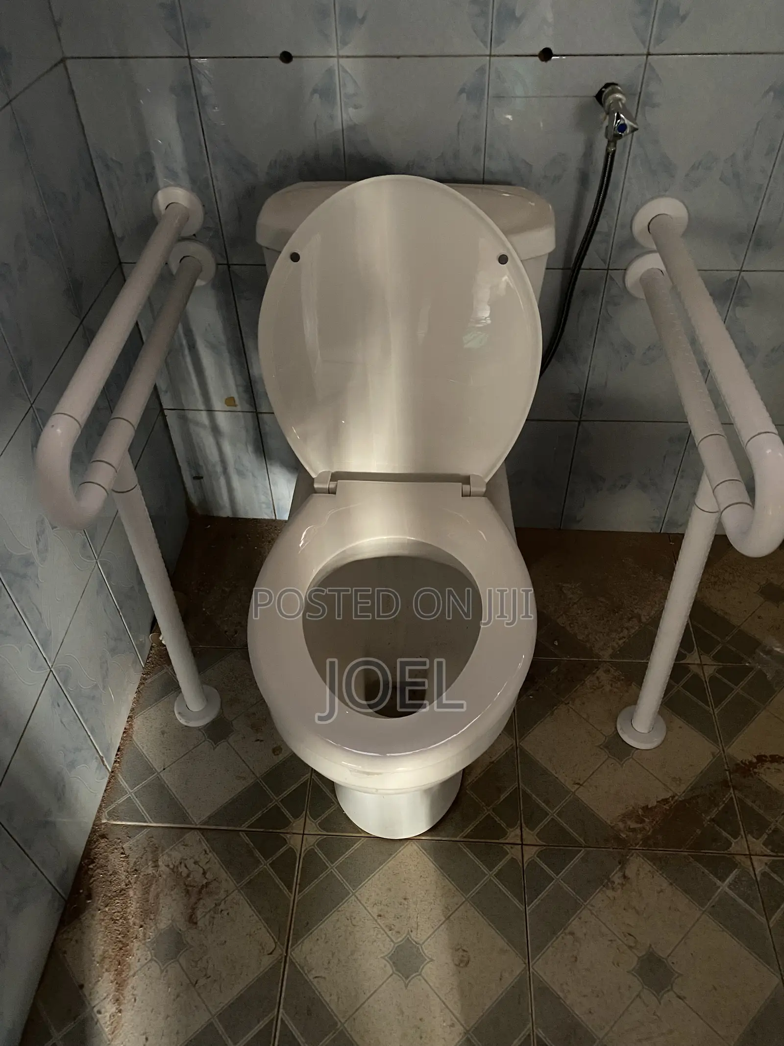 Toilet Safety Handle Installation