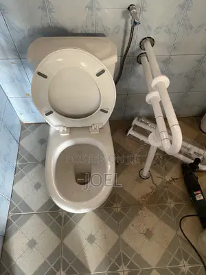 Toilet Safety Handle Installation